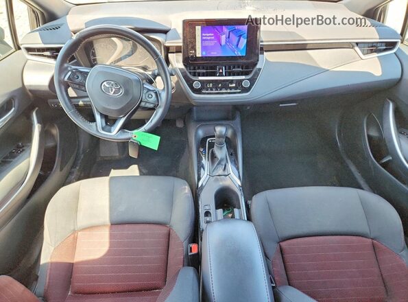 5YFS4MCE3RP169489 2024 TOYOTA COROLLA Black Առջևի վահանակի տեսք
