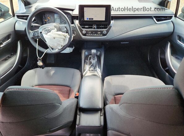 5YFS4MCE3RP171064 2024 TOYOTA COROLLA Black Dashboard view