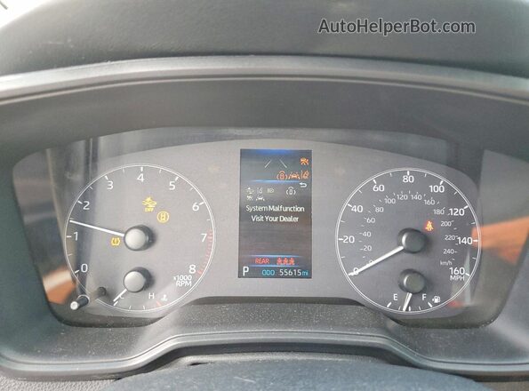5YFS4MCE3RP188057 2024 TOYOTA COROLLA Blue Vista del cuadro de instrumentos