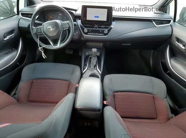 5YFS4MCE3RP188057 2024 TOYOTA COROLLA Blue Vista del salpicadero