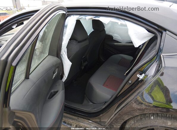 5YFS4MCE3SP233620 2025 TOYOTA COROLLA Black Vista de la etiqueta del VIN