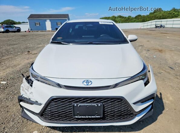 5YFS4MCE3SP236498 2025 TOYOTA COROLLA White Vista frontal