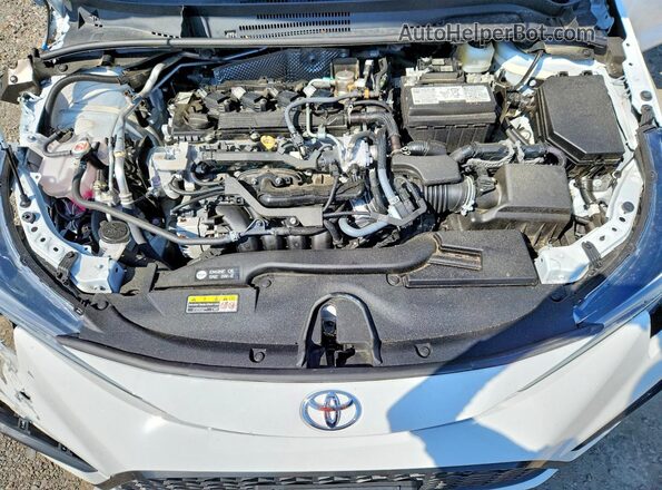5YFS4MCE3SP236498 2025 TOYOTA COROLLA White Vista interior trasera