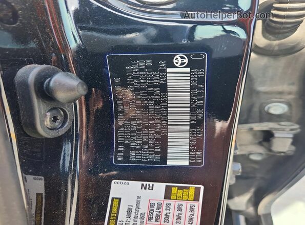 5YFS4MCE4RP180582 2024 TOYOTA COROLLA Black Engine compartment view