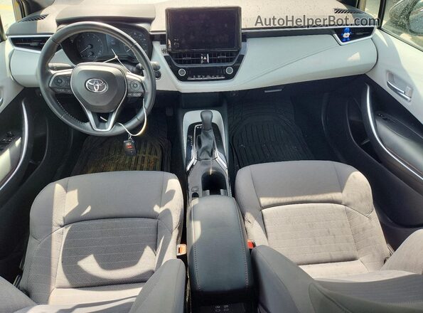5YFS4MCE4RP180582 2024 TOYOTA COROLLA Black Dashboard view