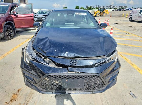 5YFS4MCE4RP180582 2024 TOYOTA COROLLA Black Front view