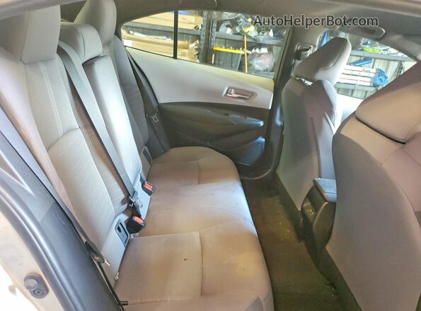 5YFS4MCE4SP227986 2025 TOYOTA COROLLA Silver უკანა სავარძლების ხედი