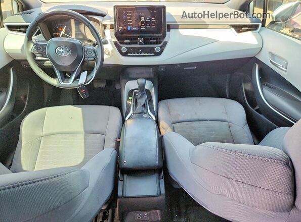 5YFS4MCE4SP227986 2025 TOYOTA COROLLA Silver წინა პანელის ხედი
