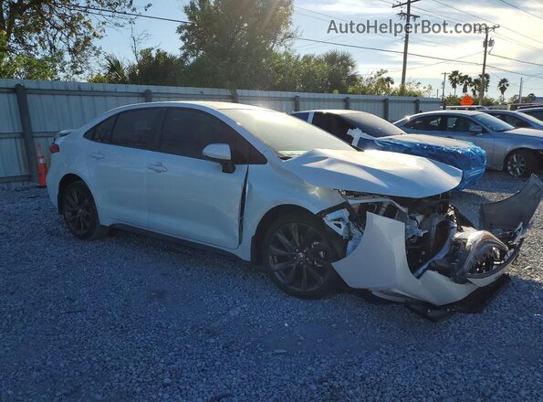 5YFS4MCE4SP249518 2025 TOYOTA COROLLA White Przód prawy