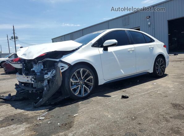 5YFS4MCE5MP065532 2021 TOYOTA COROLLA White Задня ліва чверть