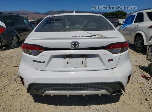 5YFS4MCE5MP067460 2021 TOYOTA COROLLA White Vista trasera
