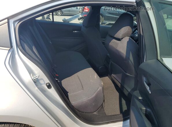 5YFS4MCE5MP076434 2021 TOYOTA COROLLA Silver Widok tylnych siedzeń