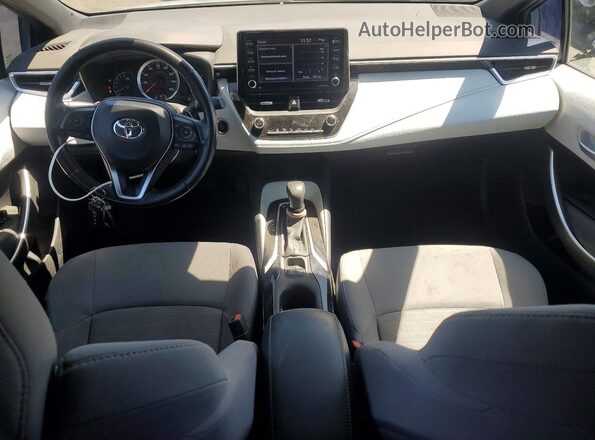 5YFS4MCE5MP094898 2021 TOYOTA COROLLA Gray Առջևի վահանակի տեսք