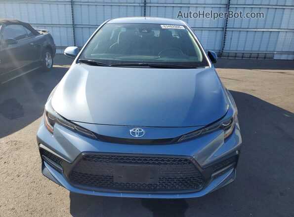 5YFS4MCE5NP106758 2022 TOYOTA COROLLA Blue Front view
