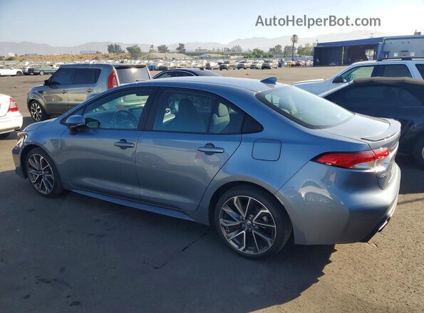 5YFS4MCE5NP106758 2022 TOYOTA COROLLA Blue Rear left