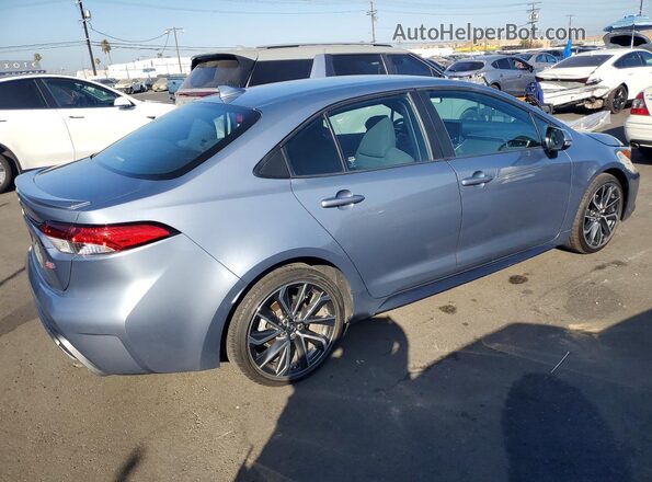 5YFS4MCE5NP106758 2022 TOYOTA COROLLA Blue Rear right