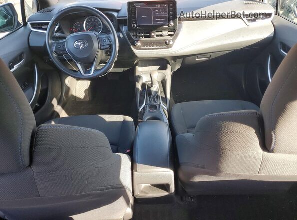 5YFS4MCE5NP106758 2022 TOYOTA COROLLA Blue Dashboard view
