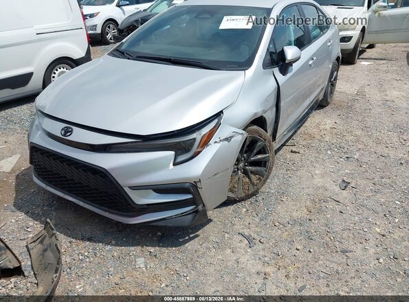 5YFS4MCE5PP163545 2023 TOYOTA COROLLA Silver Vista frontal