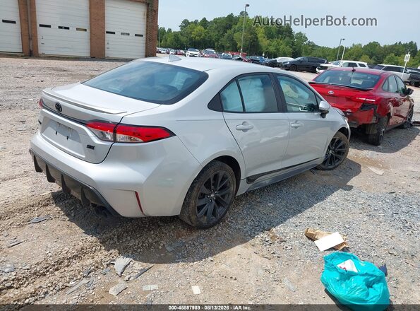 5YFS4MCE5PP163545 2023 TOYOTA COROLLA Silver Trasero derecho