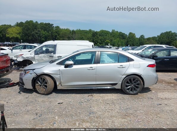 5YFS4MCE5PP163545 2023 TOYOTA COROLLA Silver Vista interior de 360 grados