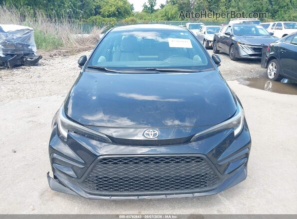 5YFS4MCE5SP217287 2025 TOYOTA COROLLA Black Widok deski rozdzielczej