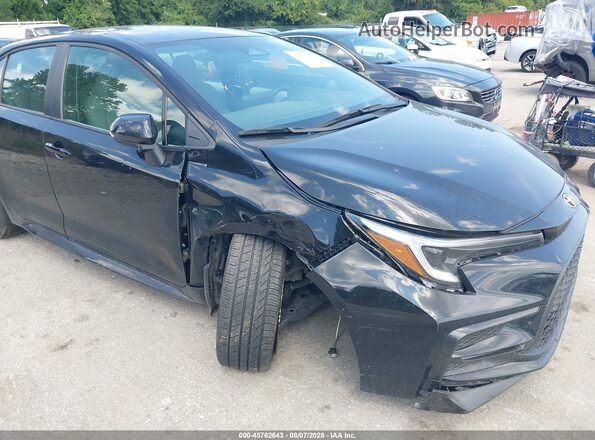 5YFS4MCE5SP217287 2025 TOYOTA COROLLA Black Widok z przodu