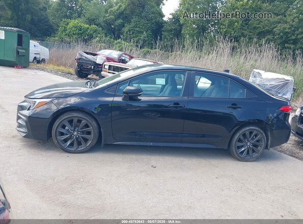 5YFS4MCE5SP217287 2025 TOYOTA COROLLA Black Widok wnętrza z tyłu