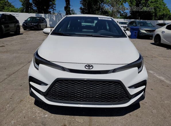 5YFS4MCE5SP243193 2025 TOYOTA COROLLA White Vista frontal