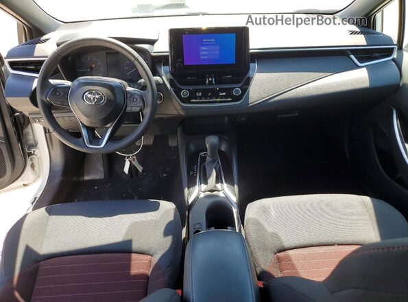 5YFS4MCE5SP243193 2025 TOYOTA COROLLA White Vista del salpicadero