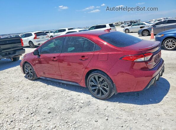 5YFS4MCE5TP256852 2026 TOYOTA COROLLA Красный Задняя левая четверть