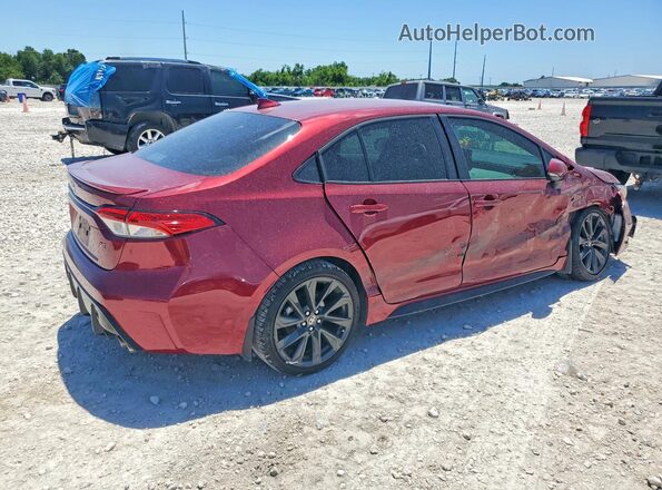 5YFS4MCE5TP256852 2026 TOYOTA COROLLA Красный Задняя правая четверть