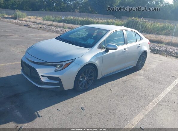5YFS4MCE5TP258701 2026 TOYOTA COROLLA Silver Передня ліва чверть