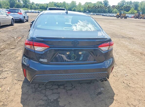 5YFS4MCE6NP127716 2022 TOYOTA COROLLA Black Вид ззаду