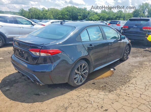 5YFS4MCE6NP127716 2022 TOYOTA COROLLA Black Задня права чверть