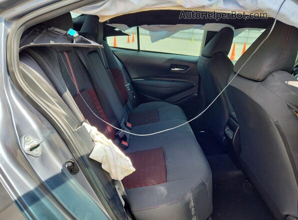 5YFS4MCE6PP158256 2023 TOYOTA COROLLA Blue Rear seats view