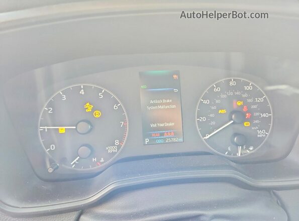 5YFS4MCE6PP158256 2023 TOYOTA COROLLA Blue Instrument cluster view