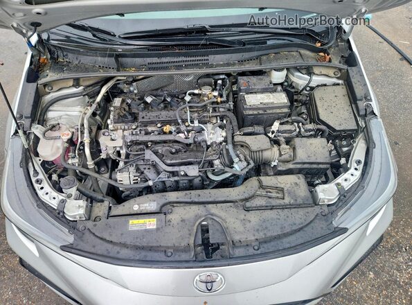 5YFS4MCE6RP186416 2024 TOYOTA COROLLA Silver Вид задньої частини салону
