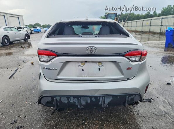 5YFS4MCE6RP186416 2024 TOYOTA COROLLA Silver Вид ззаду