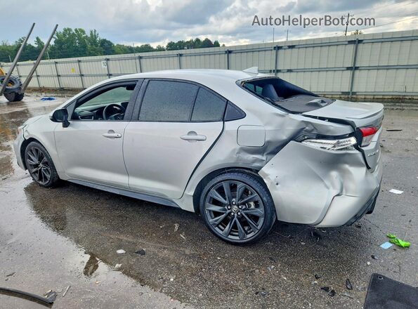 5YFS4MCE6RP186416 2024 TOYOTA COROLLA Silver Задня ліва чверть