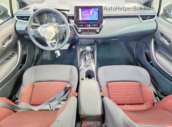 5YFS4MCE6SP229903 2025 TOYOTA COROLLA Gray Вид панелі приладів