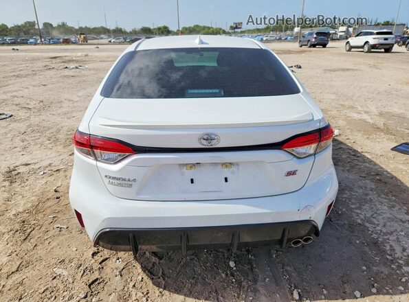 5YFS4MCE6SP240447 2025 TOYOTA COROLLA Белый Вид сзади