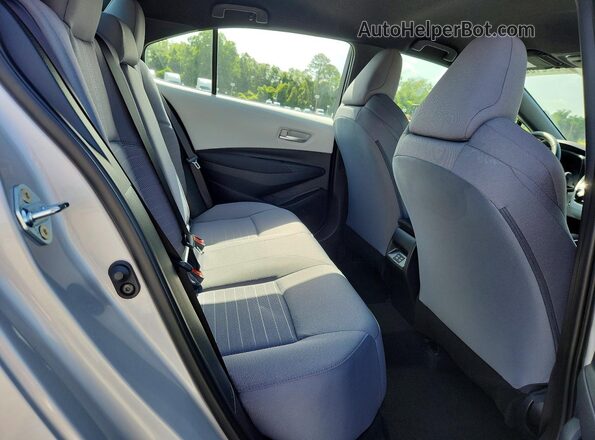 5YFS4MCE6TP270839 2026 TOYOTA COROLLA Silver Rear seats view