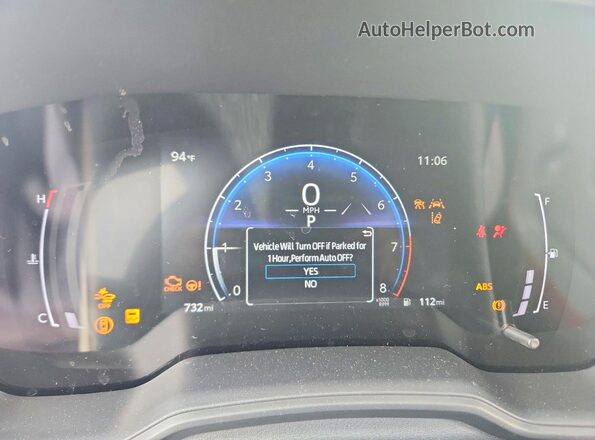 5YFS4MCE6TP280545 2026 TOYOTA COROLLA Gray Vista del cuadro de instrumentos