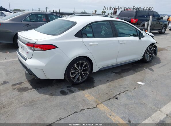 5YFS4MCE7MP065693 2021 TOYOTA COROLLA White Задня права чверть