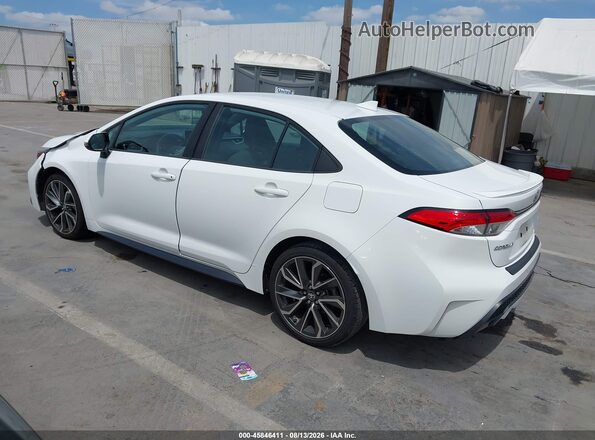 5YFS4MCE7MP065693 2021 TOYOTA COROLLA White Задня ліва чверть