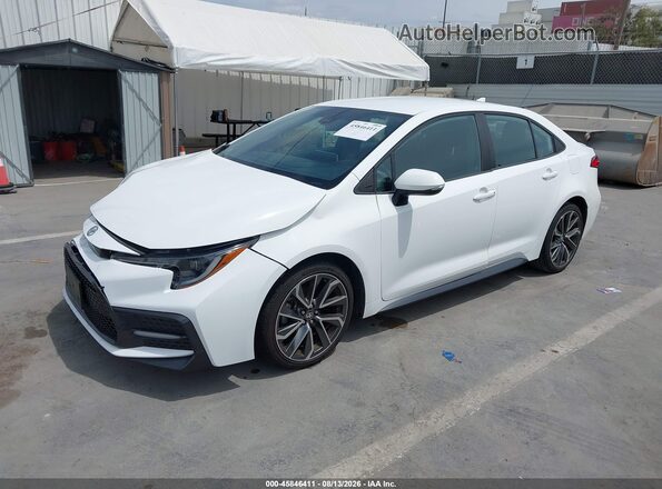 5YFS4MCE7MP065693 2021 TOYOTA COROLLA White Передня ліва чверть