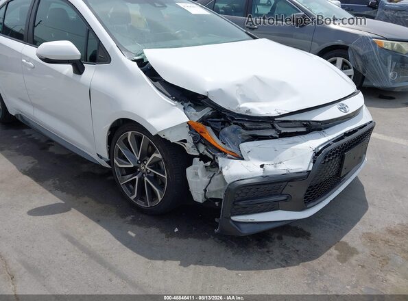 5YFS4MCE7MP065693 2021 TOYOTA COROLLA White Вид спереду