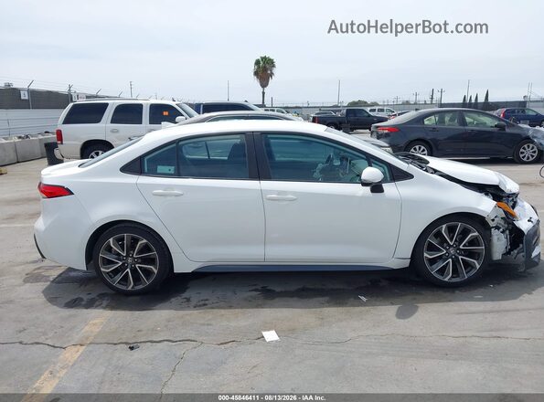 5YFS4MCE7MP065693 2021 TOYOTA COROLLA White Вид щитка приладів