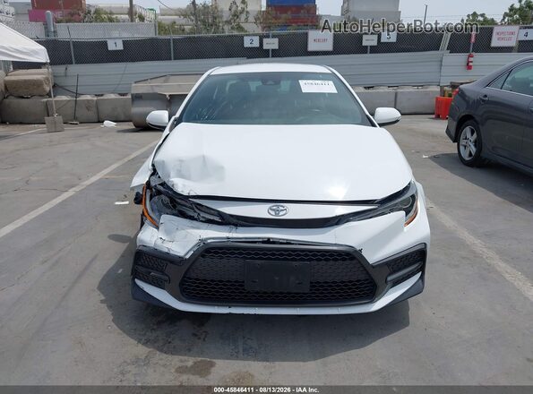 5YFS4MCE7MP065693 2021 TOYOTA COROLLA White Вид панелі приладів