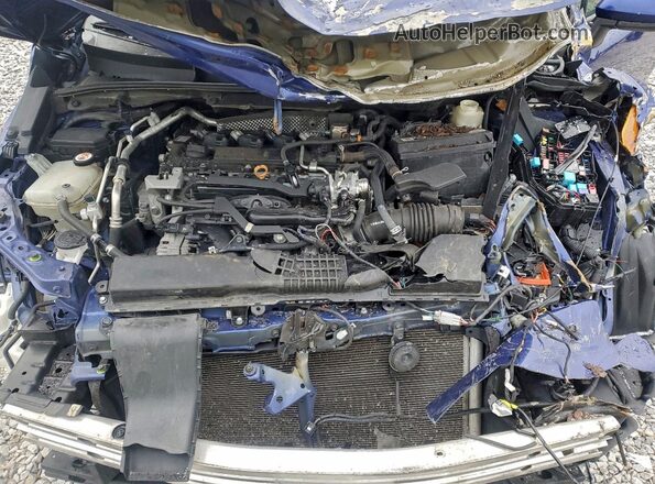 5YFS4MCE7MP070781 2021 TOYOTA COROLLA Blue Вид задньої частини салону